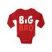 Awkward Styles Cute Romper for Little One Ladybug Baby Items for Boys Big Brother Outfit Ladybug Clothing Pregnancy Announcement Romper for Newborn Baby Big Bro One Piece Ladybug Clothes Collection