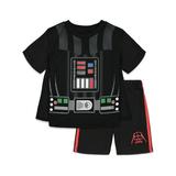 Star Wars Darth Vader Toddler Boys Costume T-Shirt Shorts and Cape 3 Piece Toddler to Big Kid