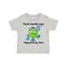 Inktastic This Lil Monster Says Happy Birthday Mom Boys or Girls Toddler T-Shirt