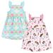 Hudson Baby Baby Girls Cotton Dresses Mermaid Princess 6-9 Months