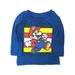 Jumping Beans Infant Boys Long Blue Super Mario Baby T-Shirt Tee Shirt 9 Months