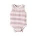 TAIAOJING Baby Romper Bodysuit Stripe Sleeveless Boys Girls Jumpsuit Girls Romper&Jumpsuit One Piece Outfits 3-6 Months