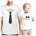Ladies Love Gentleman Funny Matching Gift T-Shirts For Dad and Baby
