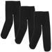 Luvable Friends Baby and Toddler Girl Nylon Tights Black 0-9 Months