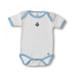 Classic Angry Birds Short-Sleeved Bodysuit 1-Inch Blue Bird Newborn