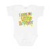 Inktastic I Love my Little Brother- sun and rainbow letters Boys or Girls Baby Bodysuit