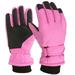 Hunpta 7-12 Years Old Kids Winter Gloves For Children Outdoor Boys Girls Snow Skating Snowboarding Windproof Warm Ski Gloves Suit