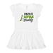 Inktastic Papa s Little Caddy with Golf Club and Ball Girls Toddler Dress