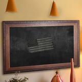 Rayne Mirrors Timber Estate Wall Mounted Chalkboard Wood in Brown | 54 H x 90 W x 0.75 D in | Wayfair B52/48.5-84.5