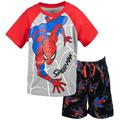 Marvel Spider-Man Toddler Boys T-Shirt and Shorts Outfit Set Toddler to Big Kid
