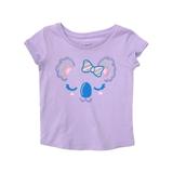 Jumping Beans Toddler Girls Purple Glitter Koala Bear T-Shirt Tee Shirt 4T