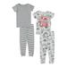 Cutie Pie Dreamers Baby Boy & Toddler Boy 4PC Tight Fit Cotton Sleep Set Size 12 Months-5T