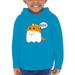 Boo. Cute Ghost In Costume Ii Hoodie Toddler -Image by Shutterstock 4 Toddler