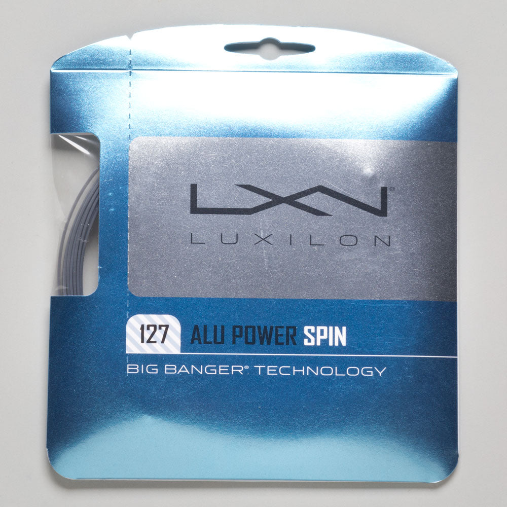 Luxilon ALU Power Spin 16 (1.27) Tennis String Packages