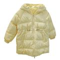 TAIAOJING Coat For Toddler Baby Boys Girls Kids Children Winter Warm Thick Solid Long Sleeve Padded Hooded Clothes Jacket Hoodies Coat 7-8 Years