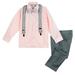 Spring Notion Boys 4-Piece Patterned Dress up Pants Set