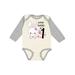 Inktastic Somebunny is One- First Birthday Bunny Boys or Girls Long Sleeve Baby Bodysuit