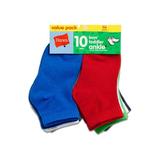 Hanes Baby Boys Ankle Socks 10-Pack