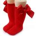 Baby Knee High Sock Toddler Girl Dress Socks Baby Knit Stocking Cotton Infant Girls Socks