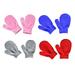 Hunpta Winter Gloves For Kids 4Pairs Baby Cute Knit Mittens Hot Girls Boys Of Winter Warm Gloves