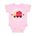 Inktastic Grandpa Loves Me Boys Valentine Truck Boys Baby Bodysuit