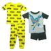 Batman Toddler Boys 4 Piece Cotton Pajama Set