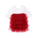 Meihuida Baby Girls Lace Dress Party Prom Bridesmaid Party Pageant Dresses