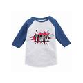 Awkward Styles Second Birthday Raglan Shirt for Toddlers Baseball Tee 2 Years Old Kids Toddler Raglan Superhero Shirts 2nd Birthday Boy Shirt 2nd Birthday Girl Shirt 2nd Birthday Gifts for Kids