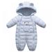 Patgoal Baby Snowsuit 0-12months Toddler Snowsuit Toddler Winter Coat Baby Coat Baby Winter Coat Baby Girls Outerwear Jackets & Coats Baby Winter Bear Printed One-piece Cotton Jacket