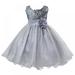 Bullpiano 3-10T Girl Sleeveless Sequins Formal Dress Princess Pageant Dresses Kids Prom Ball Gown for Wedding Party (Gray)
