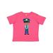 Inktastic African American Boy Policeman Police Officer Boys Toddler T-Shirt