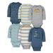 Gerber Baby Boys Long Sleeve Onesies Bodysuits 6-Pack