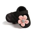 Magazine Baby Girls Infant Floral Shoes Mary Jane Baptism Shoes Soft Sole Prewalker Wedding Dress Shoes