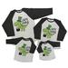 7 ate 9 Apparel St. Patrick s Day Shirts - Luckysaurus Lucky Dino Grey Shirt 18 Months