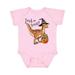 Inktastic Trick or Treating dinosaur witch costume Boys or Girls Baby Bodysuit