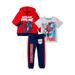 Transformers Toddler Boy Hoodie Sweatshirt Graphic T-Shirt & Jogger Pants Outfit Set (2T-5T)