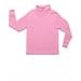 Leveret Solid Turtleneck 100% Cotton (12 Years Light Pink)