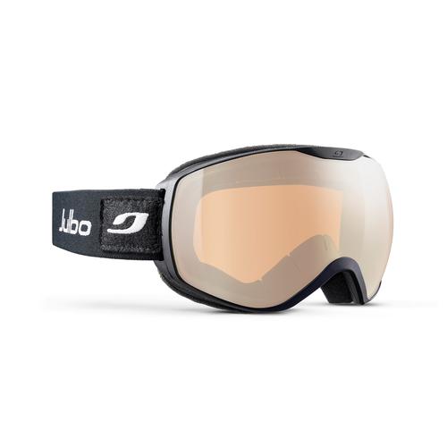 Julbo ISON J745 Unisex-Skibrille Vollrand Monoscheibe Kunststoff-Gestell, schwarz