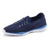 Sneaker LASCANA, Damen, Gr. 43, blau (navy), Obermaterial: 100% Textilmaterial. Futter: 100% Textilmaterial. Decksohle: 100% Textilmaterial. Laufsohle: 100% Synthetik, unifarben, sportlich, Schuhe, Slipper, Halbschuh, zum Reinschlüpfen, leichtes...
