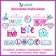 Stickdateien Anker Herz Liebe Love Hafenliebe, Applikationen, 63 Stickdateien, Schrift, Steuerrad, ab 10x10, RockQueenEmbroidery