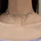 Nouveau Collier ras du cou coréen doux amour cœur déclaration cadeau pour petite amie Collier