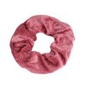 AkoaDa 2Pcs Velvet Elastic Seamless Solid Color Simple Donut Ponytail Hair Ropes Stretchy Hair Band for Women