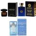 Versace Crystal Noir EDT Dylan Blue EDT Man Eau Fraiche EDT - 5ml 3PK Kit