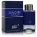 Montblanc Explorer Ultra Blue by Mont Blanc Eau De Parfum Spray 3.3 oz Pack of 2