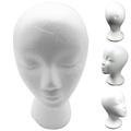 Cheers US 3Pcs/Set Foam Wig Head Mannequins mannequin head Style Model & Display Women s Wigs Hats & Hairpieces Stand Manikin Display Head