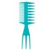 JUNTEX Retro Women Men Oil Head Styling Hairbrush Double-Sided Wide Tooth Hair Comb Pick Fish Bone Shaped Fork Salon Hairdressing Tool