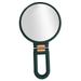 10X/15X Magnifying Handheld Mirror Folding Handle Double-sided Portable Travel Magnified Hand Mirror Pedestal Makeup Mirror