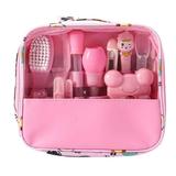 Baby Grooming Kit 13PCS Newborn Baby Care Accessories Set Portable Nursery Infants Care Kit with Scissors Comb Manicure Finger Puppet Nose Cleaner Ideal for Travelling & Home Use