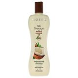 Biosilk Silk Therapy with Organic Coconut Oil Moisturizing Shampoo for Unisex 12 oz Shampoo