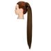 DODOING 20 24 28 Inch Hair Pieces for Women Long Straight/Curly Wave Ponytail Extension Fake Hair Drawstring Ponytails for Black Women Human Hair